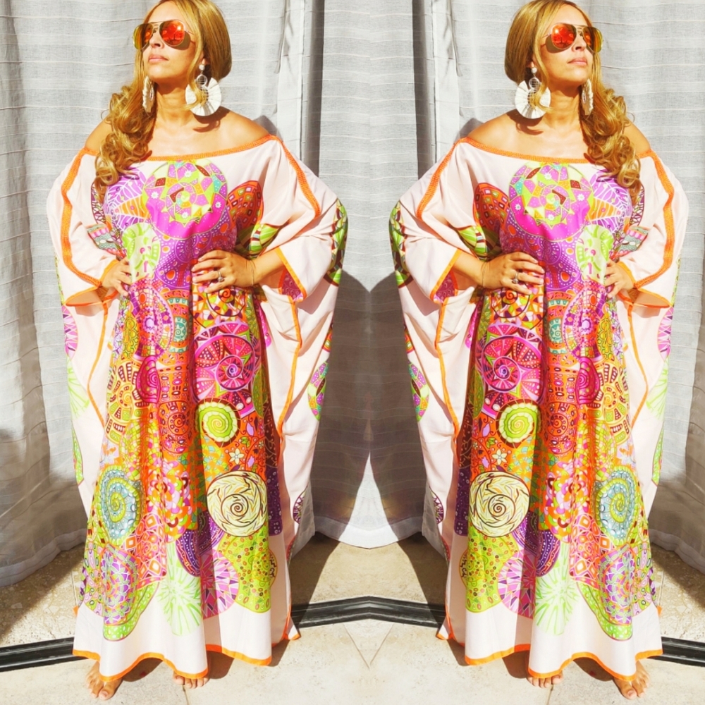 Kaftan/Caftan 💯 Silk Custom Made, One Size